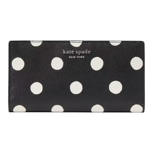 Kate Spade PVC кошелек женский черный многоцветный