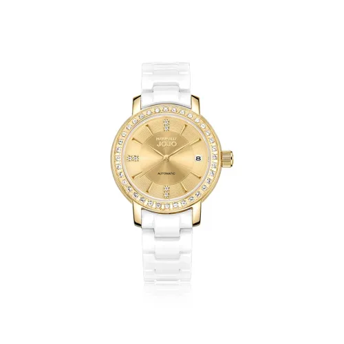 NATURALLYJOJO Автоматический Механический Movement Женские Часы 36мм*36мм*12мм Золотой