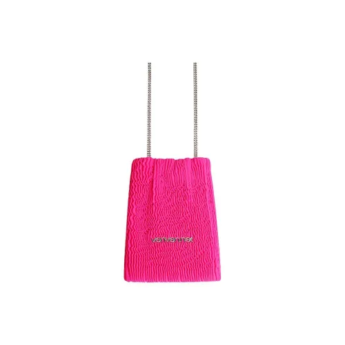 VENVENNET Ткань Сумка через плечо Мини Унисекс Барби розовый