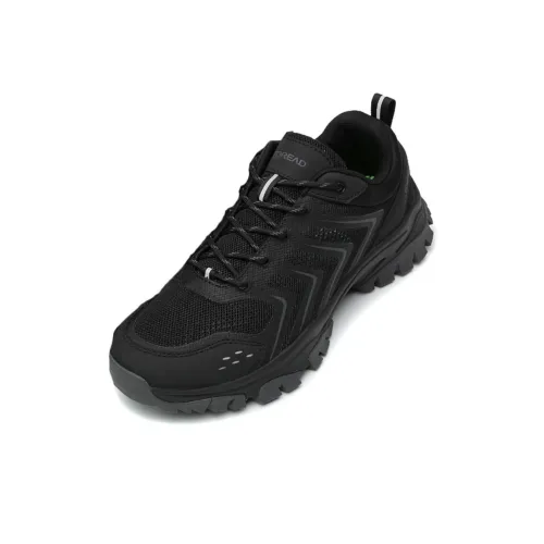 TOREAD Амортизаторы Shock Slip-Resistant Низкий Топ Уличная Обувь Мужская Черная