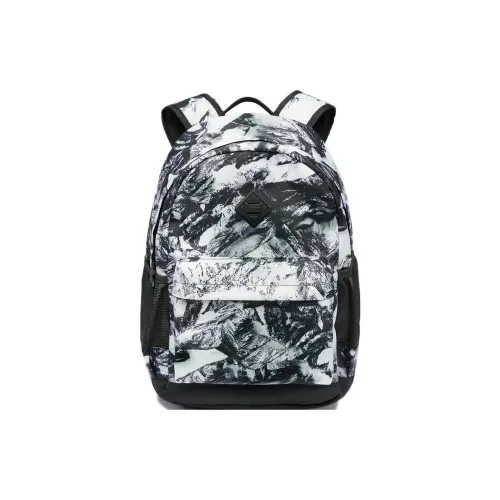 Лайнер Sports Life Collection полиэстер спортивный рюкзак стандартный унисекс черный белый с принтом по всей поверхности