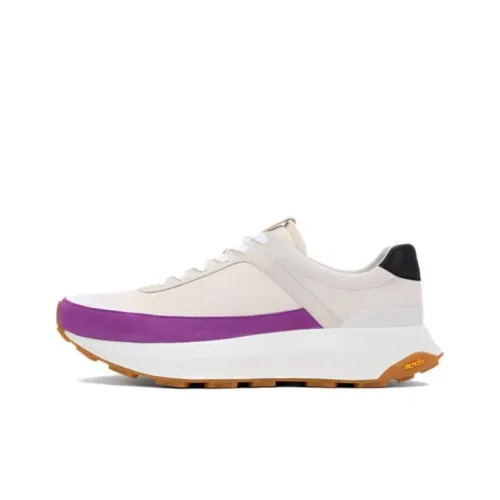 TSUBO CR Корт Амортизация Износостойкий Низкий Топ Повседневная Обувь Унисекс Фиолетовый