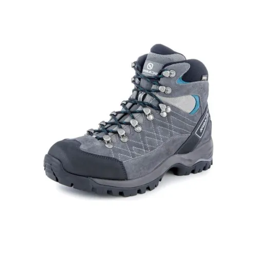 SCARPA Kailash Амортизаторы Slip-resistant High Top Уличная обувь Мужская Серый Синий