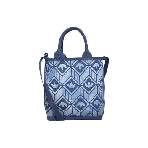 Adidas Originals Деним Ведро Сумка Ручная Сумка Сумка через плечо Сумка на плечо Унисекс Синяя