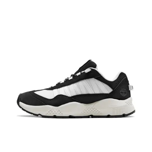 Timberland Ripcord Slip-Resistant Abrasion-Resistant Low Top Hiking Shoes Men's Black White Тимберленд Ripcord Противоскользящий Устойчивый к истиранию Низкий Топ Походная обувь Мужская Черный Белый