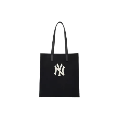 Mlb Base Logo Хлопок Холст Тоут Сумка Сумка для покупок Сумка Холст Сумка на плечо Унисекс Черный