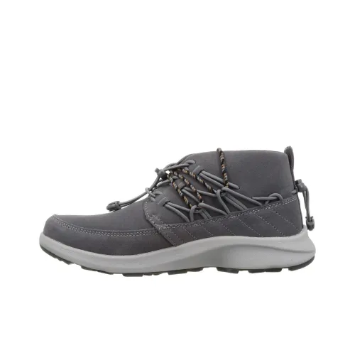 KEEN UNEEK CHUKKA Амортизация противоскользящий устойчивый к истиранию покрытие MID верх альпинистская обувь мужской белый