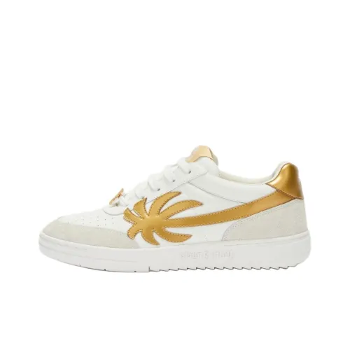 PALM ANGELS Скейтборд Кроссовки Low Top Белый Желтый Унисекс