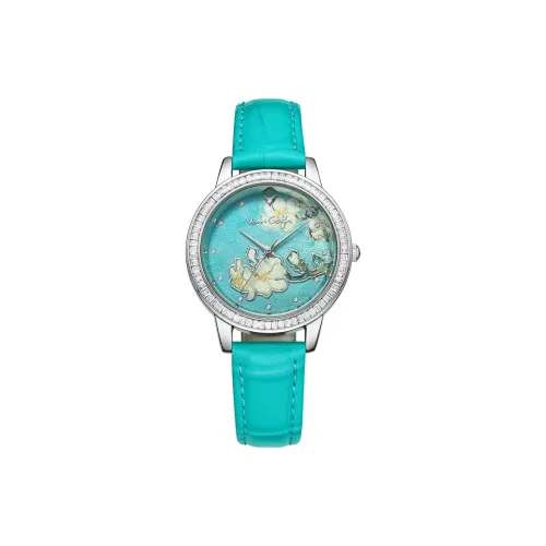 STRAVELING MUZEUM Кварцевый механизм Женские часы 36мм*36мм*7,2мм Синий