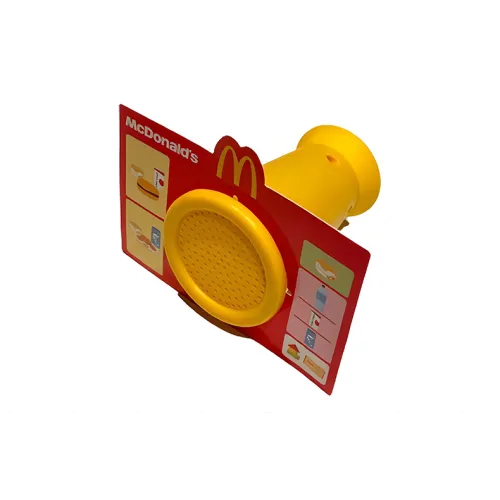McDonald's Kids Set Dailu Speed Столовая Заказ Microphone Желтый Игрушки