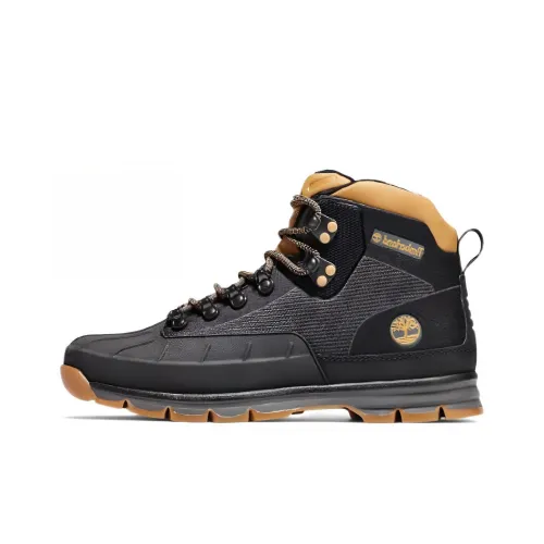 Timberland Euro Hiker Устойчивый к истиранию Низ Аутдор Мужской Черный Желтый