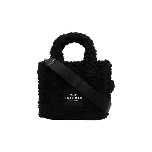 MARC JACOBS Тоут из махровой ткани сумка для покупок маленькая сумка женская черная