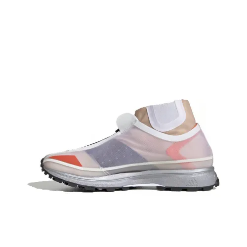 Stella McCartney x Adidas Stella McCartney Нескользящий Легкий Низкий Спортивный Топ Кроссовки для тренировок Женские Белые Апельсиновые