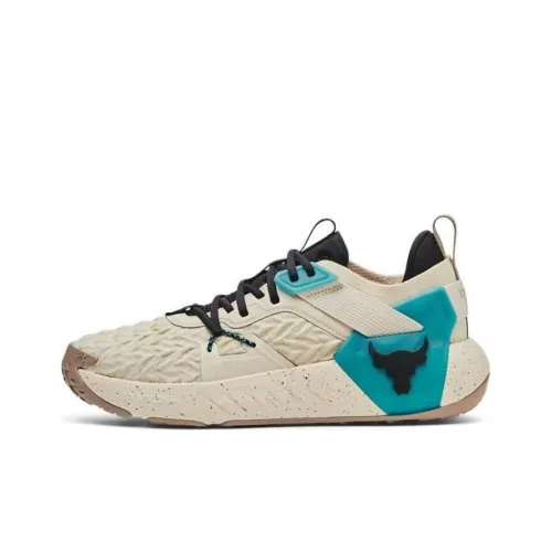 Under Armour Project Rock 6 Тренировочные кроссовки Низкий топ Розовый Грязный Серый Мужской