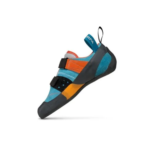 SCARPA Slip-Resistant Покрытие Легкий Низкий Топ Скалолазательная Обувь Женская Черный Синий