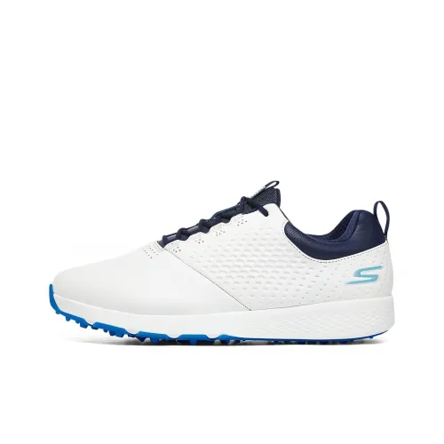 Skechers Elite 4 Low Топ Мужская Обувь для гольфа Белый Синий