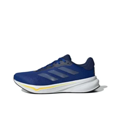 Adidas Response Амортизация Износостойкие Низкие Кроссовки для Бега Мужские Синие