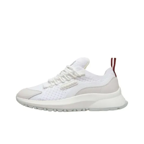 BALLY Повседневный Низкий Топ Белый Женский