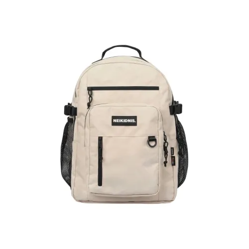 NEIKIDNIS Полиэстер Рюкзак Unisex Light Бежевый