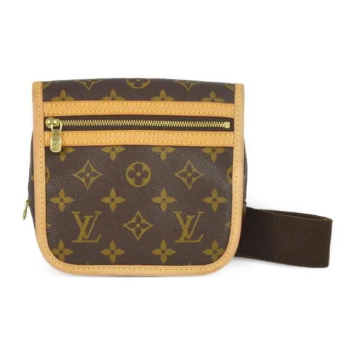 LOUIS VUITTON Холст Бананка Женская Каштановый Коричневый