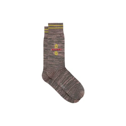 MARNI Серый Мужской MID Носки до икры