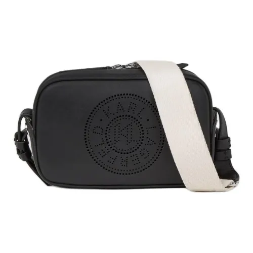 Karl Lagerfeld Коровья кожа Сумка через плечо Женская Черная