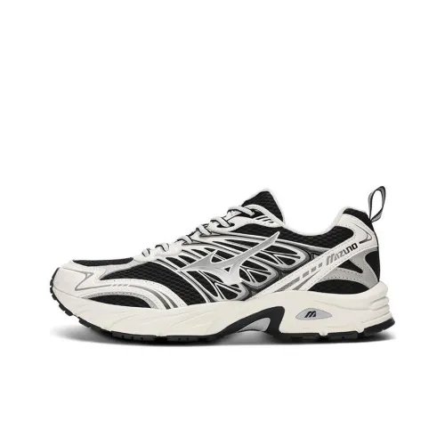 Mizuno LG 2000 Аbrasion Resistant Низкие Беговые кроссовки Унисекс Черный Белый