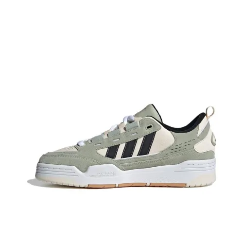 Adidas Adi2000 Slip Резиновые амортизаторы Низкий топ Скейтборд Кроссовки Унисекс Бежевый Зеленый Серый