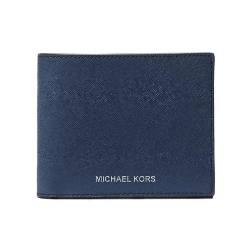 MICHAEL KORS Harrison Saffiano кожа кошелек для паспорта мужской морской синий