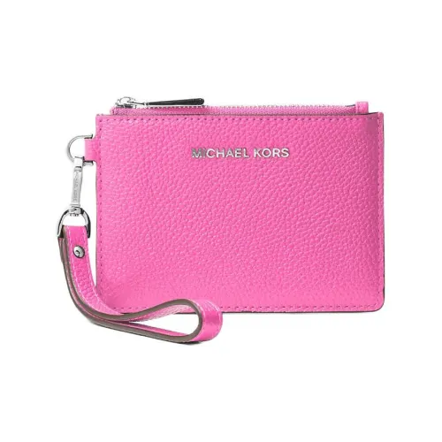 MICHAEL KORS Кожа Монета Кошелек Женские Вишня