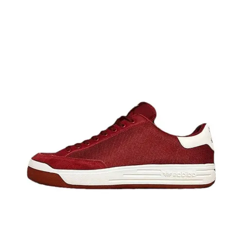 Adidas Rod Laver Амортизация Износостойкие Низкие Кроссовки для скейтбординга Унисекс Красный