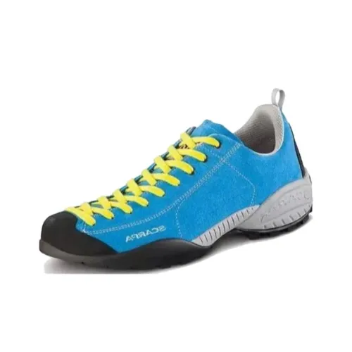 SCARPA Mojito Бикор Демпферы Slip-resistant Abrasion-resistant Низкий топ Альпинистская обувь Унисекс Синий