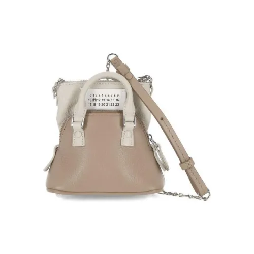 Maison Margiela 5AC Кожа Сумка Сумка через плечо Сумка через плечо Женская Бежевая