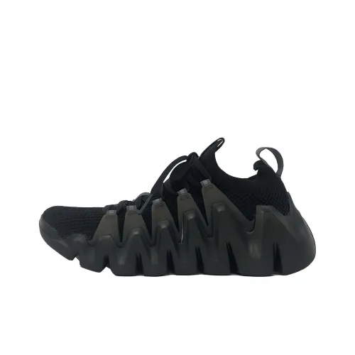 LiNing Crazy Run X3 Slip-on Устойчивый к истиранию Низкий Топ Беговые кроссовки Мужской Черный