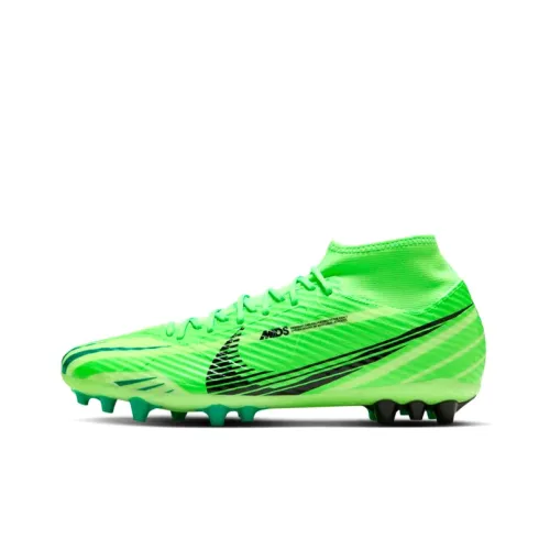 Nike Mercurial Superfly 9 AG Искусственная трава Футбольные бутсы Унисекс Зеленый