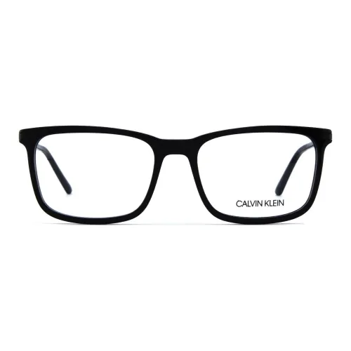 CK Calvin Klein Пластина And Металл Прямоугольный Оправы для очков Унисекс Черный