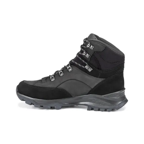 HanWag Альпинистские и туристические ботинки High Top Черные Мужские