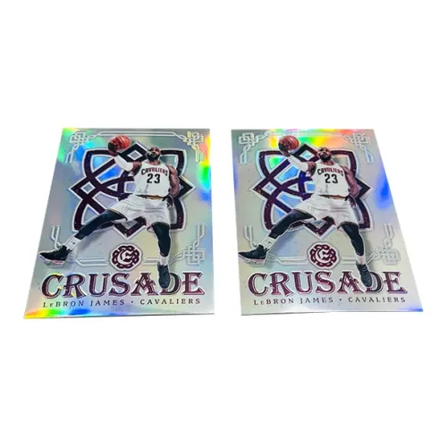 PANINI 16 17 Knight LeBron James Basketball Card Card Product пройдет Спортивные карты 2 шт