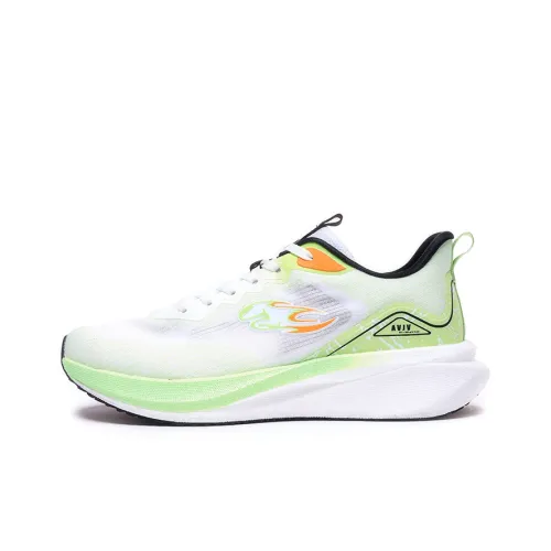 AVJV Беговые кроссовки Низкий верх Светло-зеленый/Черный Мужской