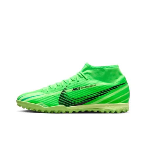 Nike Zoom Superfly 9 TF Шипы Футбольные бутсы Унисекс Зеленый
