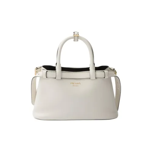 PRADA Сумка через плечо из кожи маленькая сумка для женщин черная и белая