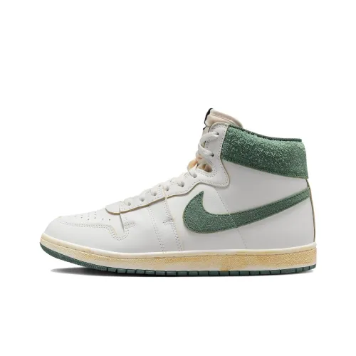 A Ma Maniere x Jordan Air Ship PE 'Зелёный Камень' Коллаборация Устойчивый к истиранию MID Топ