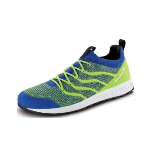 SCARPA Gecko Амортизация Износостойкие Низкие Кроссовки для Бега Унисекс Синие Зеленые