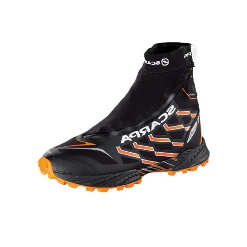 SCARPA Амортизирующие подошвы Slip-resistant High Top Беговые кроссовки Мужской Черный