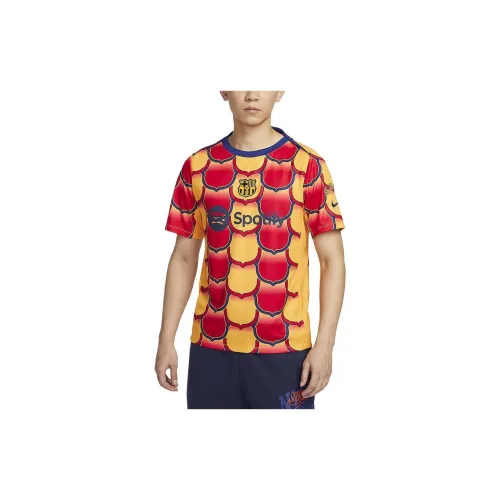 Nike Dri Fit ACADEMY T Рубашка Мужская Университетская Золотая