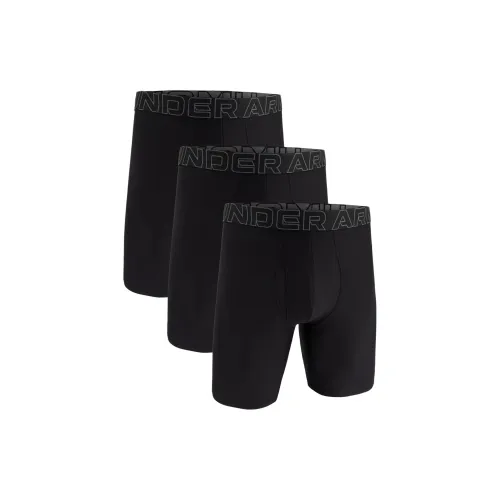 Under Armour UA Performance Tech™ 9' Boxerjock Боксер-брюки Мужские 3 упаковки Черный