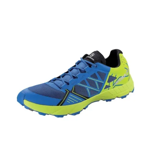 SCARPA Амортизаторы Slip-resistant Low-Top Trail Беговые кроссовки Мужские Синий Зеленый