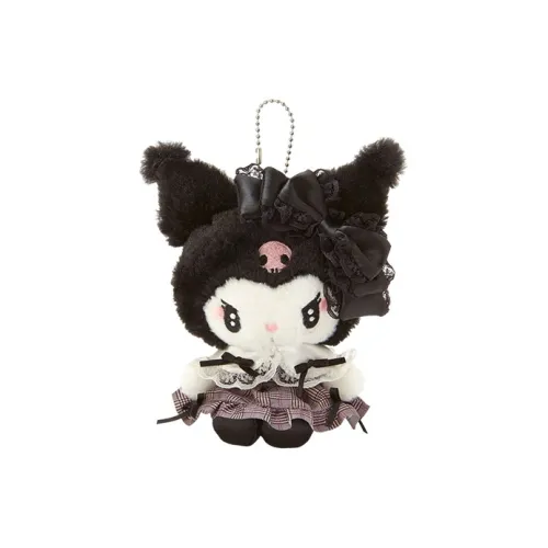 Sanrio Kuromi Sassy Сладкий Коллекция Кукла Плюшевая Подвеска 17 см Высота