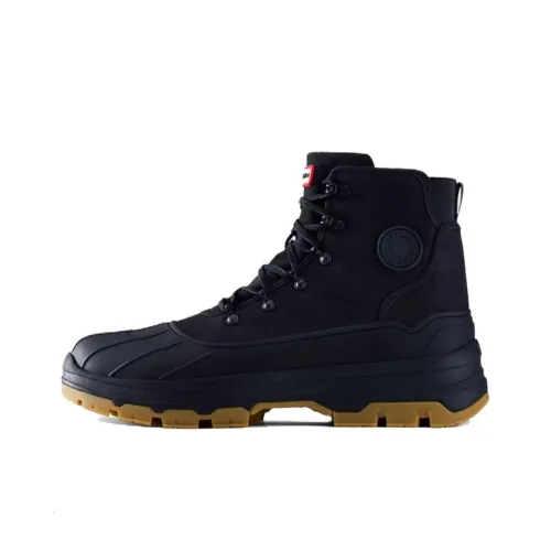 HUNTER Амортизация Износостойкие Высокие Кеды для Альпинизма Мужские Черные