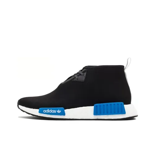 Adidas Originals NMD_C1 Porter Черный Синий Slip-resistant MID Топ Повседневная Обувь Унисекс Черный Синий